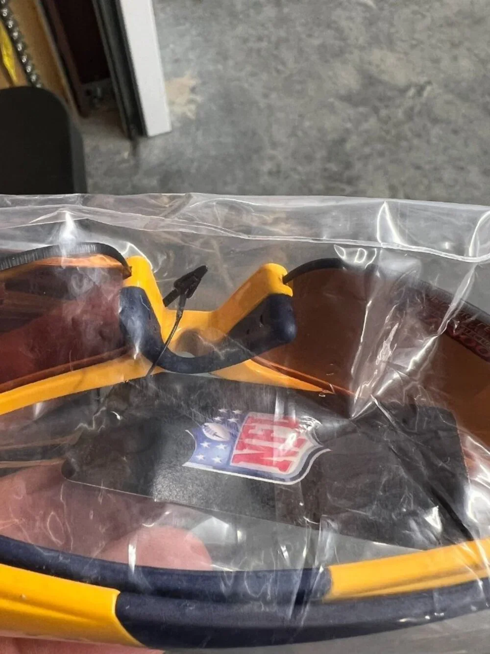 Los Angeles Chargers Football Team Yellow Dynasty Style Sunglasses NFL Official